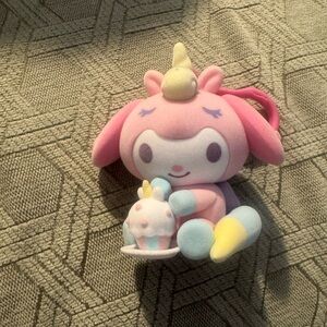 Hello Kitty and Friends Exclusive Flocked Hangers Blind Box, My Melody, Flawed